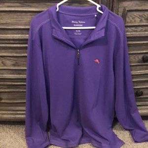 Tommy Bahama 3/4 zip pullover